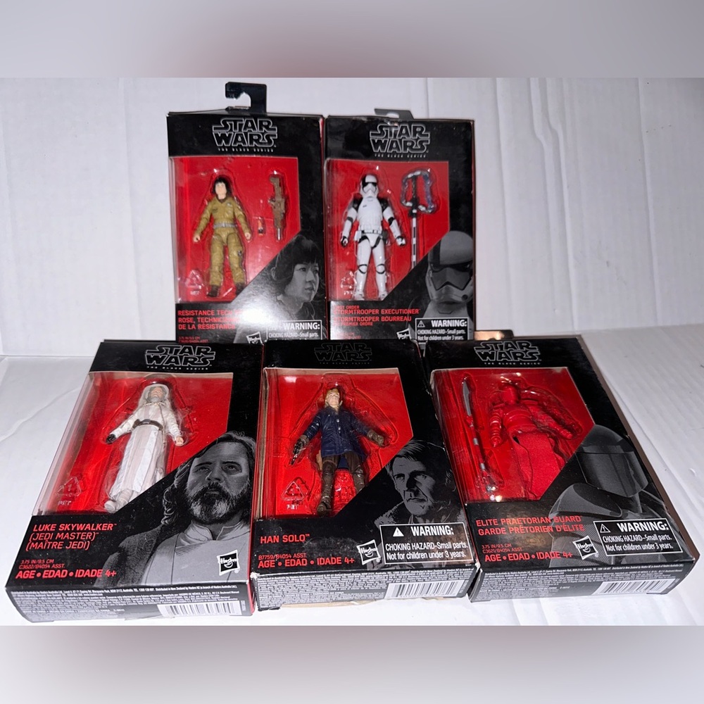 WalMart Exclusive Star Wars The Black Series 3.75 Inch Action Figure Lot BUNDLE